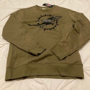 MENS MEDIUM MIAMI DOLPHINS SWEATER